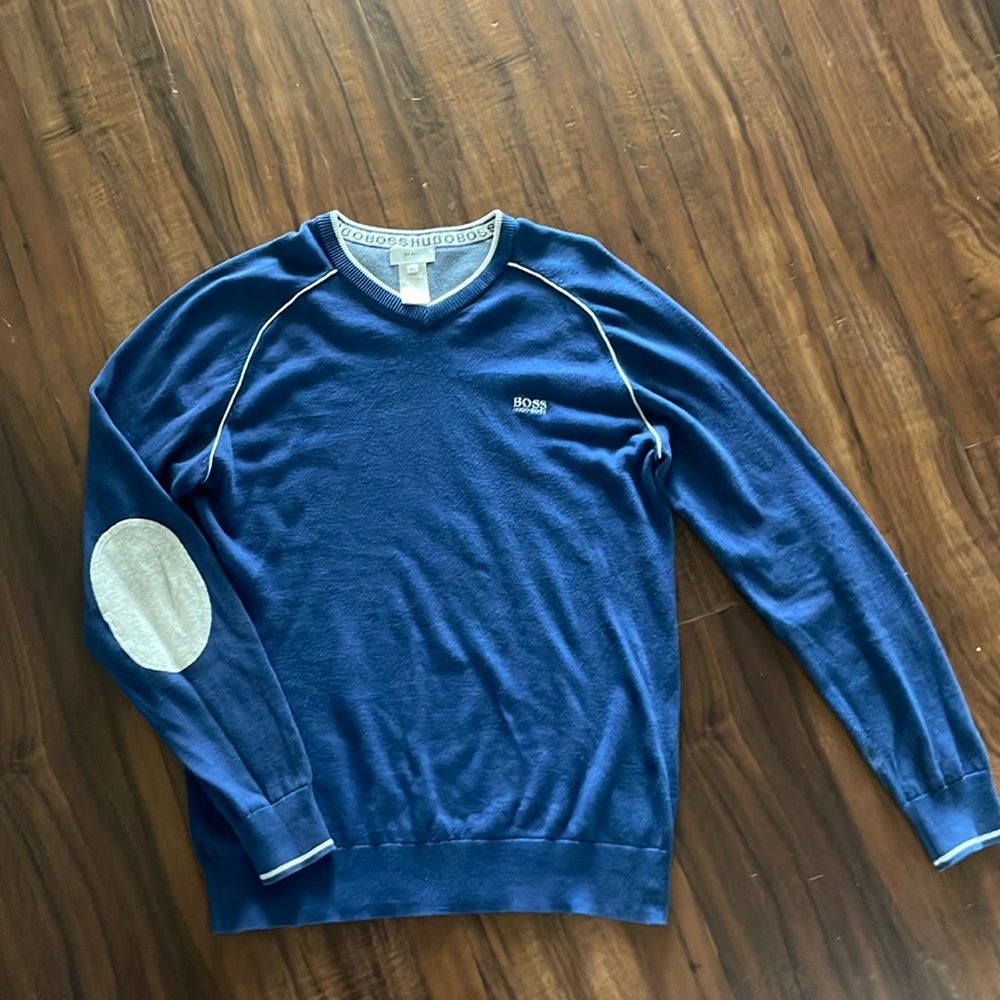 Hugo Boss boys knit pullover sweater